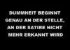 Dummheit